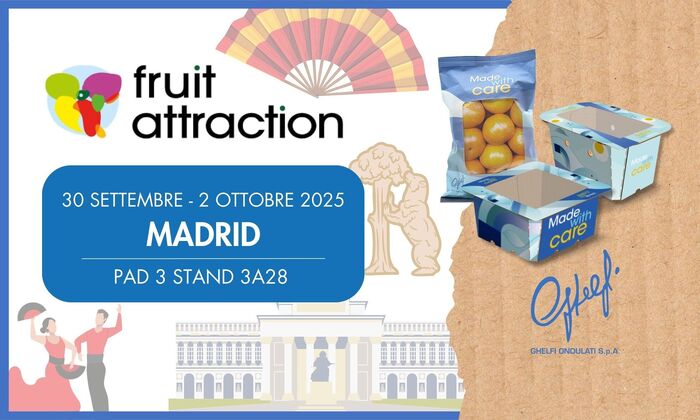 Le stand de Ghelfi Ondulati au Fruit Attraction 2025