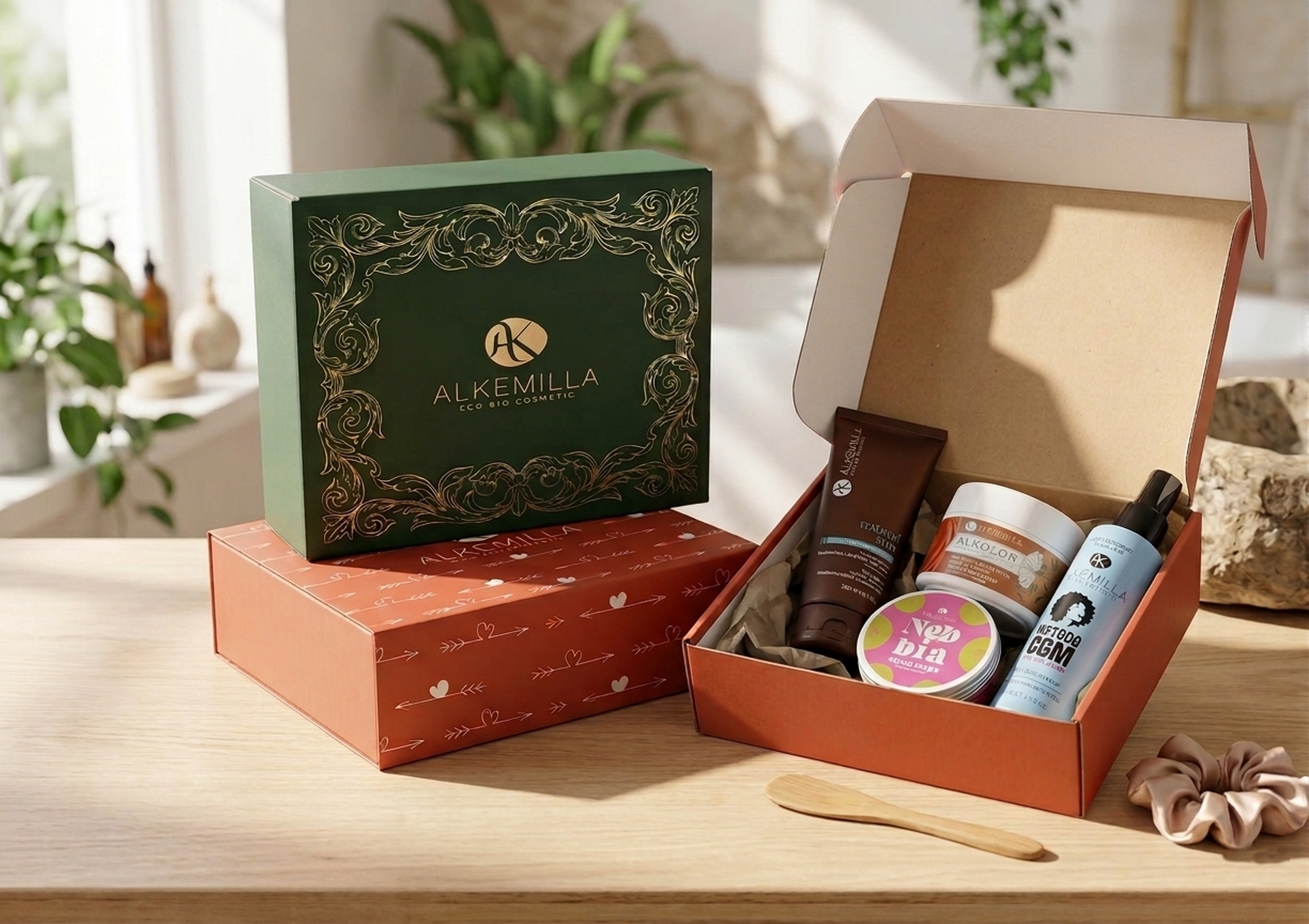 Emballage durable pour les cosmétiques bio : la collaboration avec Alkemilla