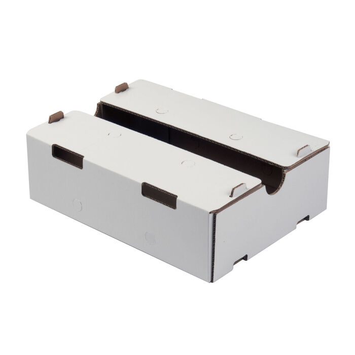 ESA-Patented case with integrated lid